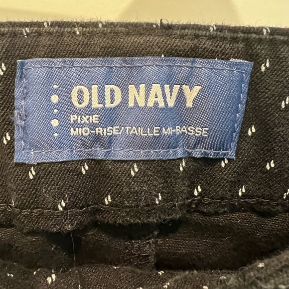 Old Navy Black Mid Rise Skinny Dress Pants Size 0 - Picture 5 of 9